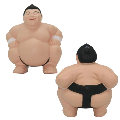 Promotional Sumo Wrestler Stress Reliever