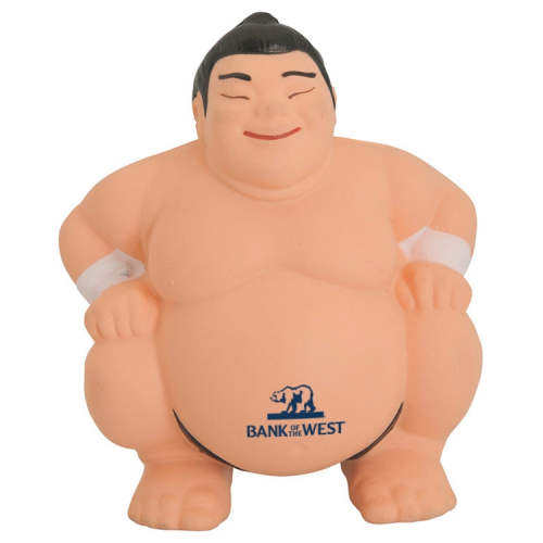 Promotional Sumo Wrestler Stress Reliever