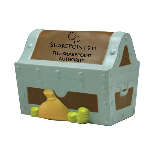 Promotional Treasure Chest Stress Ball