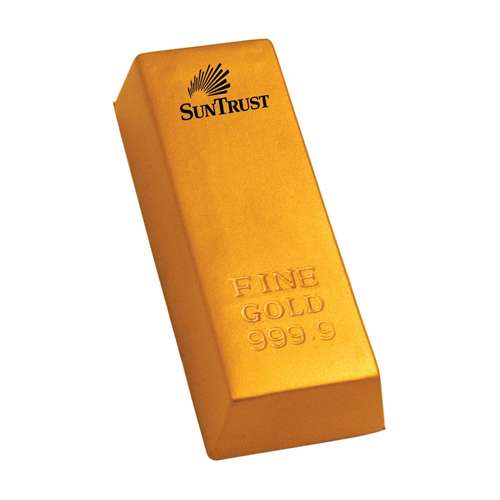 gold stress ball