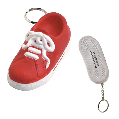 Promotional Sneaker Stress Reliever Keychain
