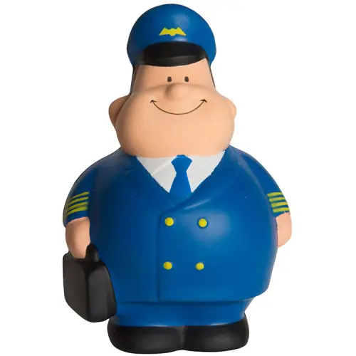 Promotional Airline Pilot Bert Stress Reliever