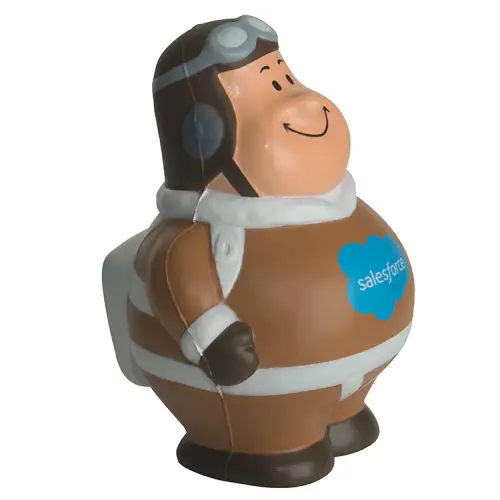 Vintage Pilot Bert Stress Ball Reliever