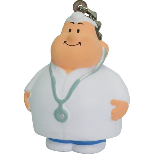 Promotional Doctor Bert Squeezie Keychain