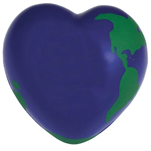 Promotional Earth Heart Stress Reliever