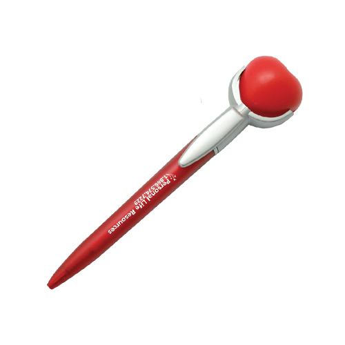 Promotional Sweet Heart Squeezie Top Pen