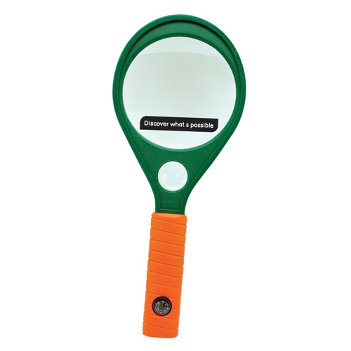 Promotional Large Magnifier with Compass