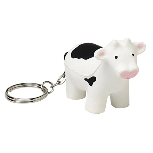 Promotional Cow Squeezie Keyring