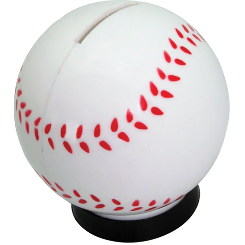 Promotional Baseball Coin Bank