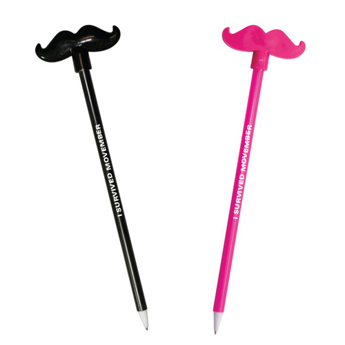 Promotional Plastic Mustache Pens