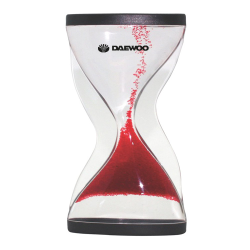 Promotional Large Red Times Up Sand Timer