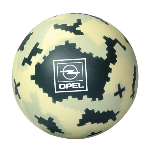 Promotional Camo Ball Squeezies Stress Reliever