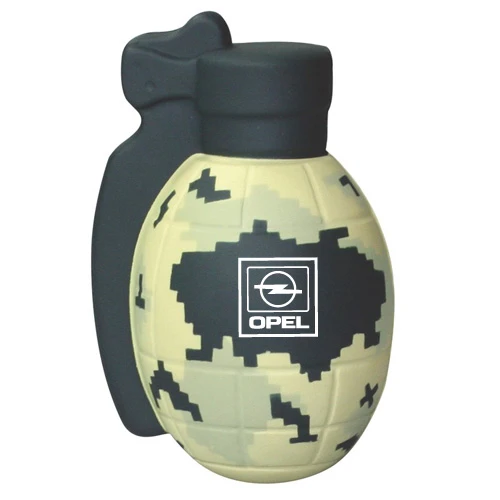 Digital Camo Grenade Squeezies Stress Reliever