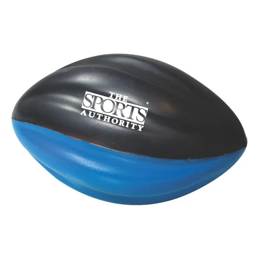 Promotional Throw Football Squeezies Stress Reliever