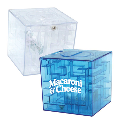 Promotional Money Maze Cube Bank