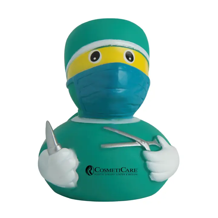 Promotional Doctor Duck in Scrubs