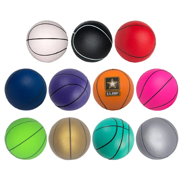 Basketball Stress Ball  Reliever Promotional Basketball Stress Ball  Reliever