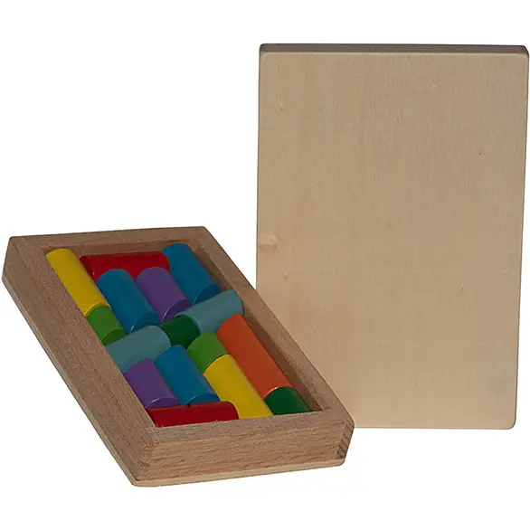 Small Wooden Log Puzzle