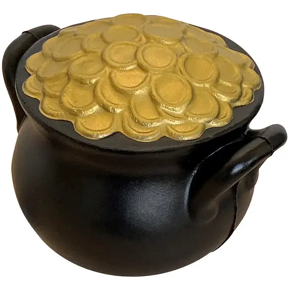 Promotional Pot Of Gold Stress Reliever