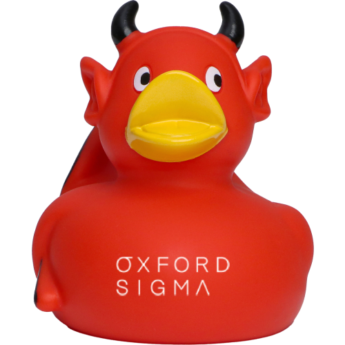 Promotional Devil Rubber  Duck