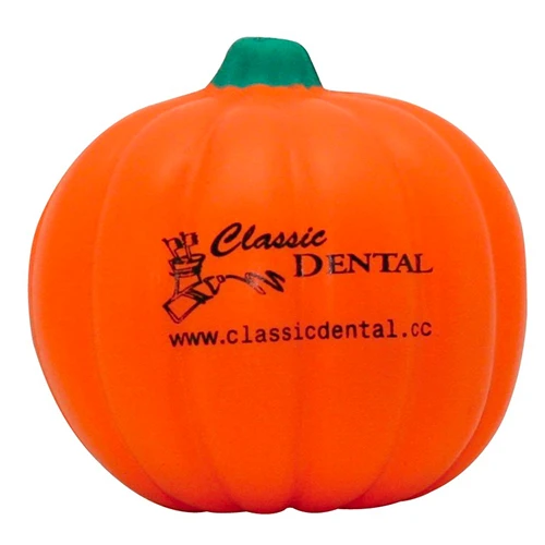 Promotional Pumpkin Stress Reliever Squeezie
