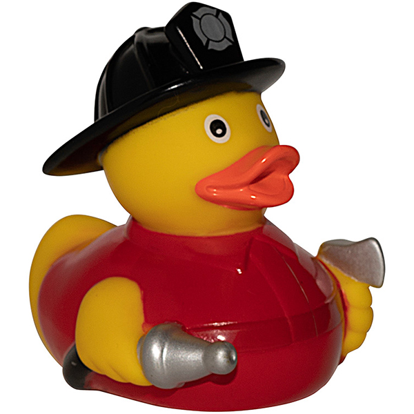 Promotional Rubber Duck Fireman