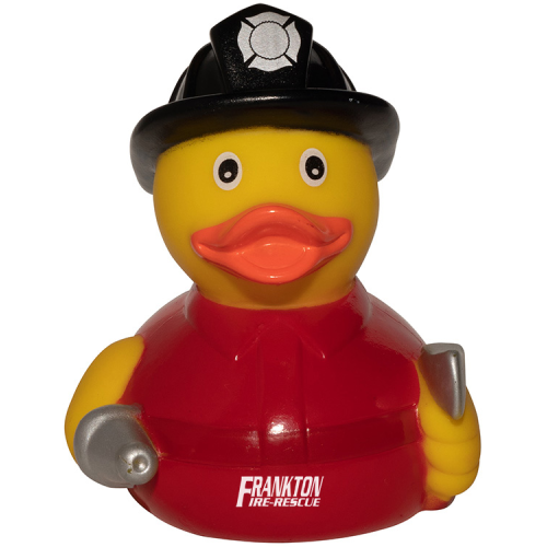 Promotional Rubber Duck Fireman
