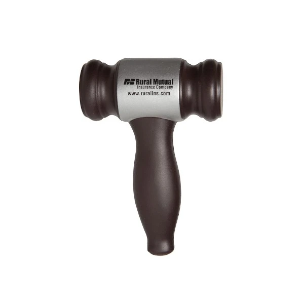 Promotional Gavel Shape Stress Reliever