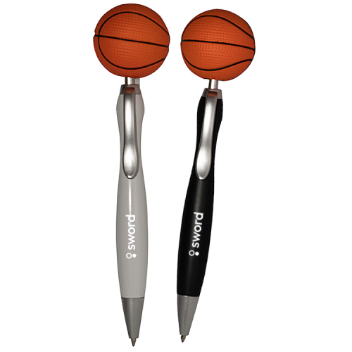 Promotional Basketball Top Click Pen