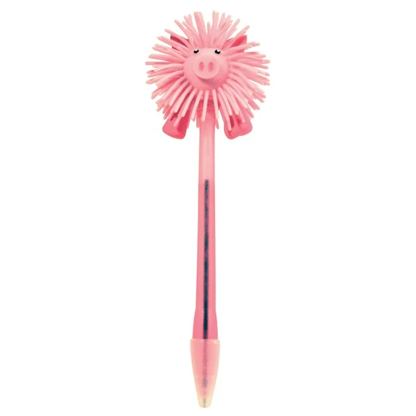 Promotional Pig Spikey Top Pen