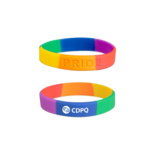 Promotional Pride Silicone Bracelet