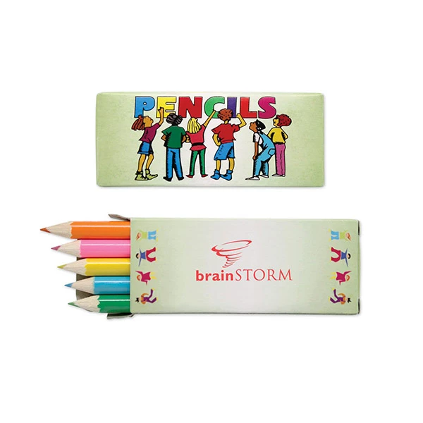 Promotional 5 Pack Colored Pencils