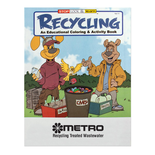Promotional Recycling Coloring Book