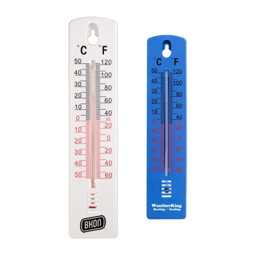 Thermometers for advertising calendars