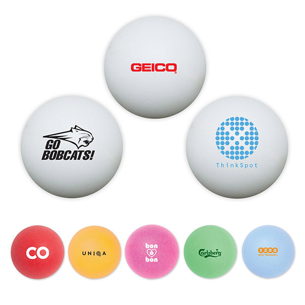 Ping Pong Balls in Color