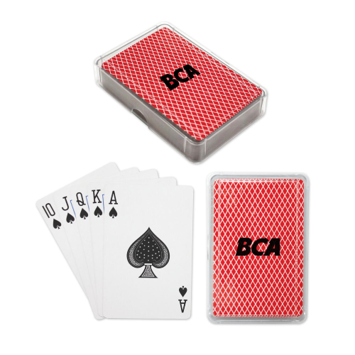 Promotional Playing Cards in Plastic Case