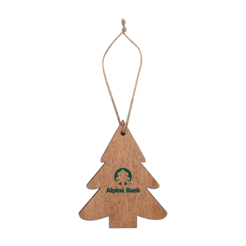 Promotional Tree Wooden Ornament 