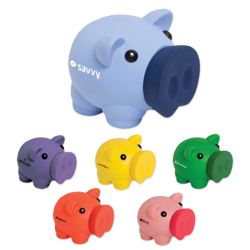 Promotional PVC Large Nose Piggy Bank