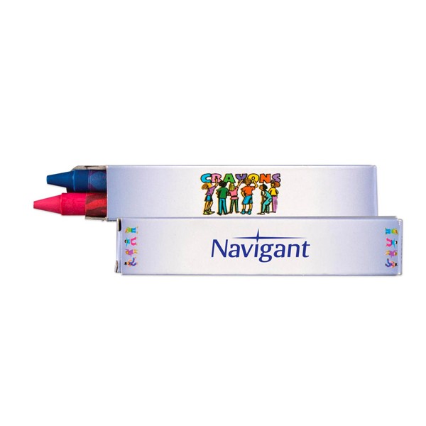 Promotional Kids Crayons 2 Pack 