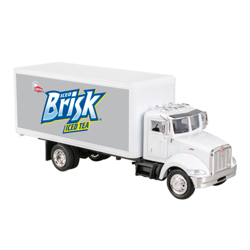 Promotional Peterbilt Model 335 Box Truck 1/43 Scale Replica