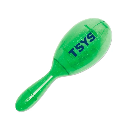 Promotional Green Maracas 7