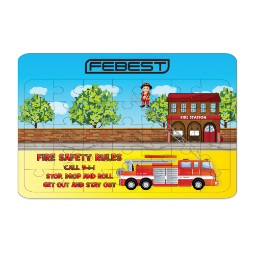 Promotional Fire Dept Jigsaw Puzzle
