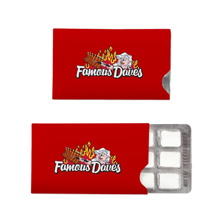 Sugar Free Gum Pack Promotional Sugar Free Gum Pack