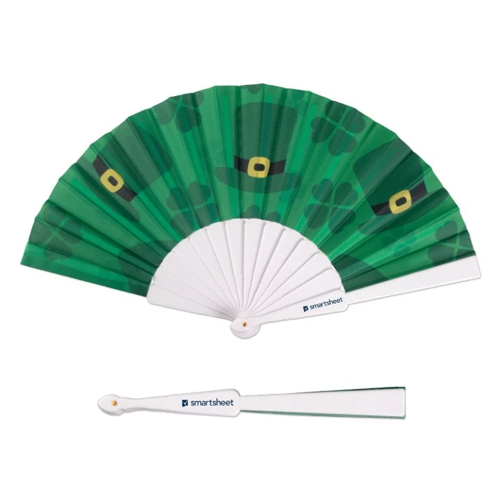 Promotional St. Patrick's Day Fan