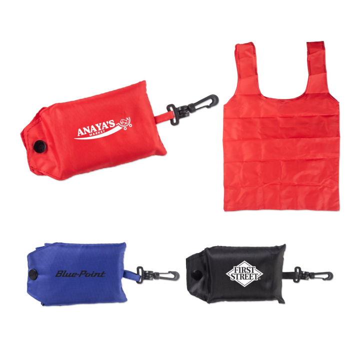 Promotional Foldable Tote Keychain