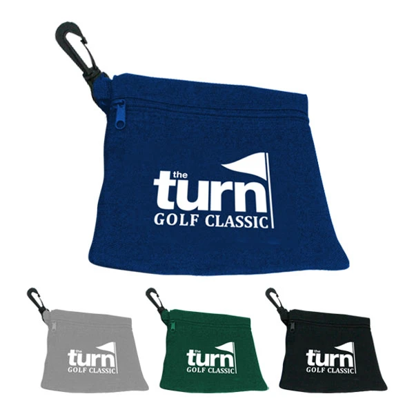 Promotional Golf Zipper Ditty Bag