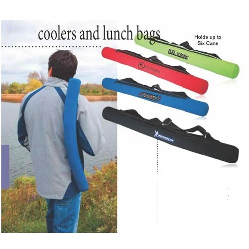 Promotional Six Can Neoprene Tube Cooler
