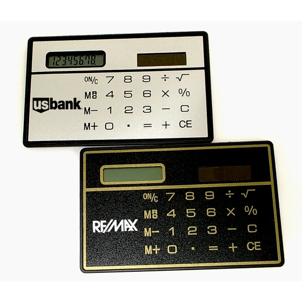 Promotional Ultra Thin Solar  Calculator