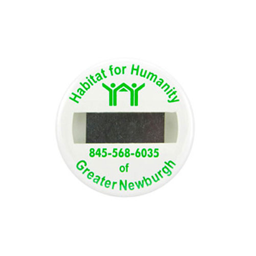 Promotional Round Window Safety Button (2 1/4