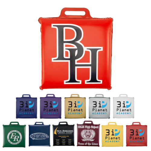 Stadium Cushions & Seats by Fire & Public Safety Awareness Promotional  Products